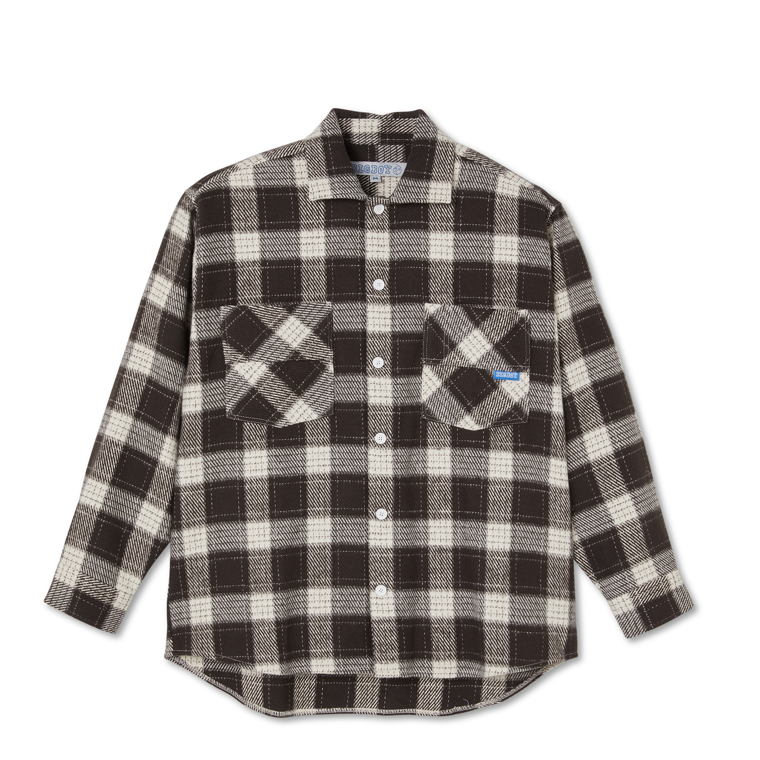 BIG BOY FLANNEL SHIRT BROWN