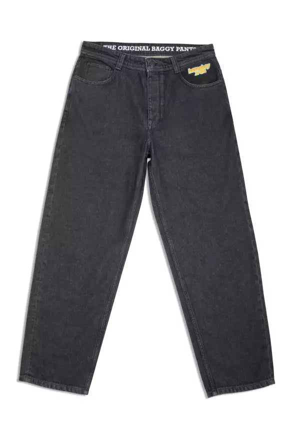 X-TRA BAGGY DENIM WASHED BLACK