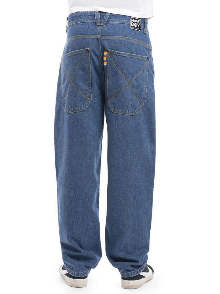 X-TRA BAGGY DENIM WASHED BLUE