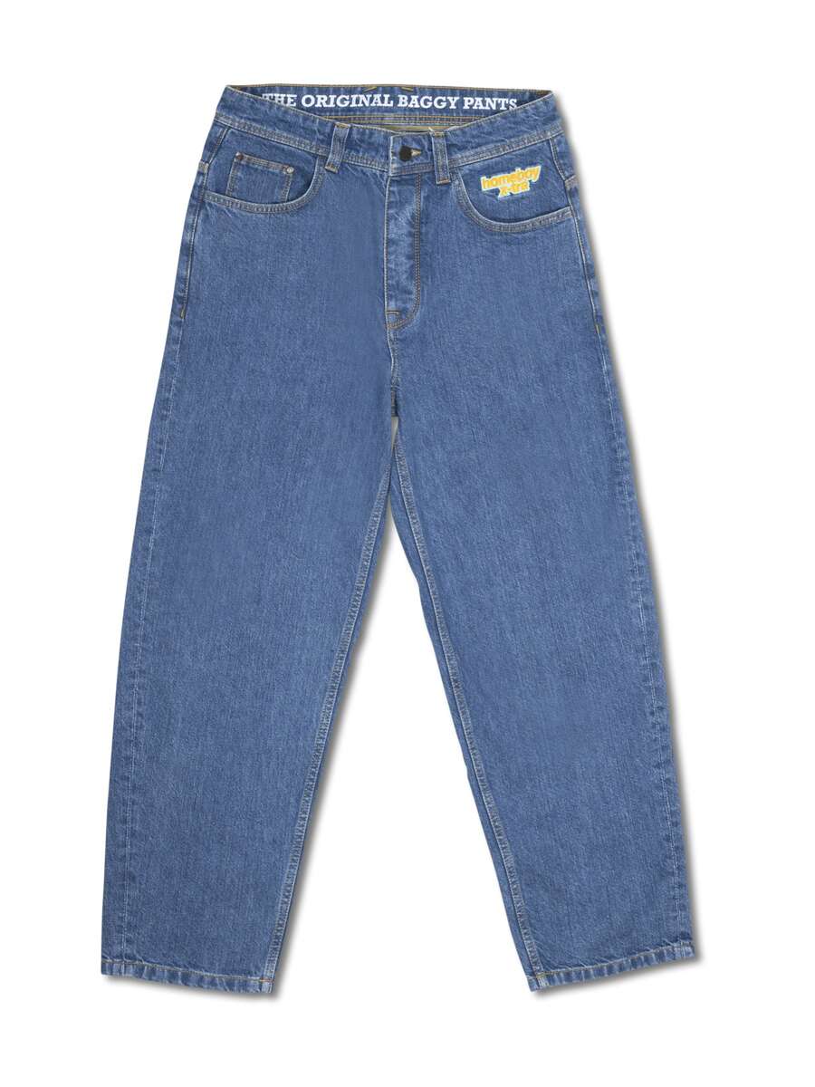 X-TRA BAGGY DENIM WASHED BLUE