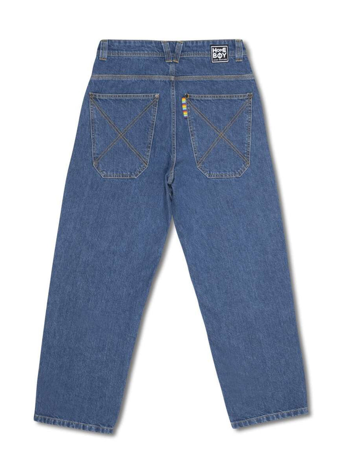 X-TRA BAGGY DENIM WASHED BLUE